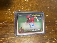 2024 Topps Pro Debut Travis Honeyman  Base Auto PD-77