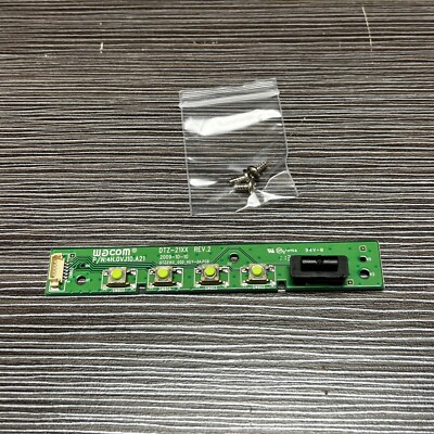 Wacom DTK-2100 Cintiq 21UX Replacement DVI/VGA Enter Menu Replacement Board 
