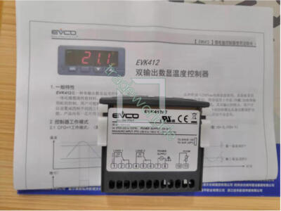 New 1PC EVCO Temperature Controller EVK412P7