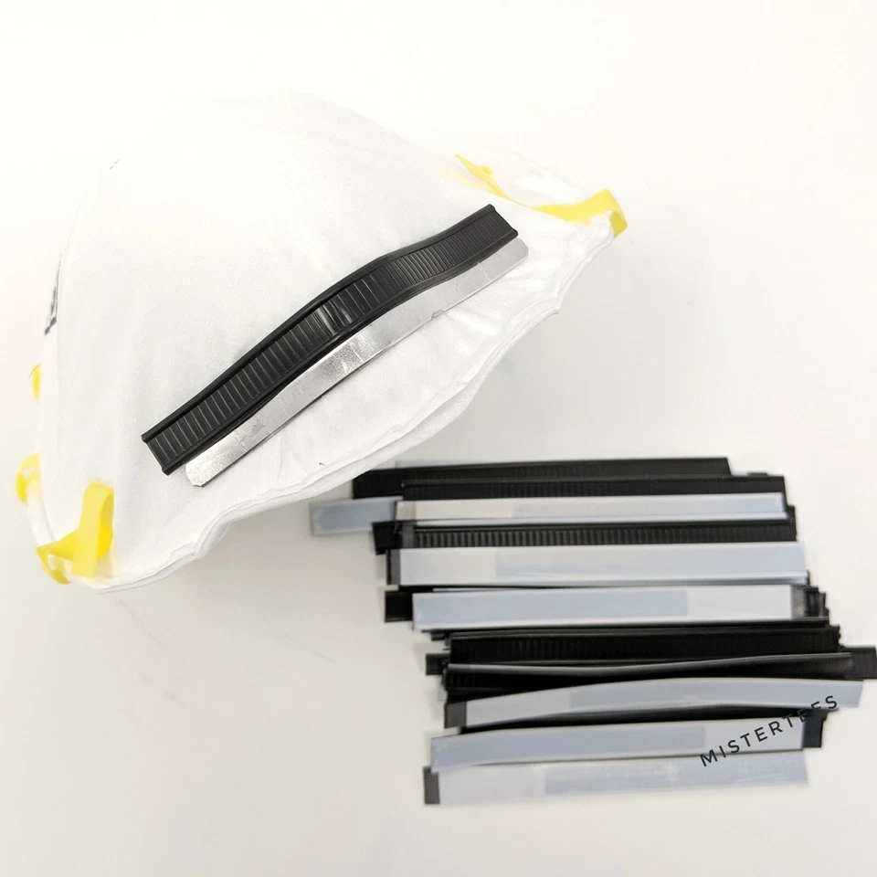 50 tiras adhesivas de doble alambre para hacer mascarillas de 3,5 pulgadas hágalo usted mismo Foto 3 de 3