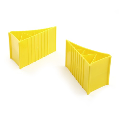 XPOtool Zestaw 2 szt. Klin podkładowy Klin hamulcowy Zestaw 2t Przyczepa samochodowa Kamper Hammer - Zdjęcie 7 z 11