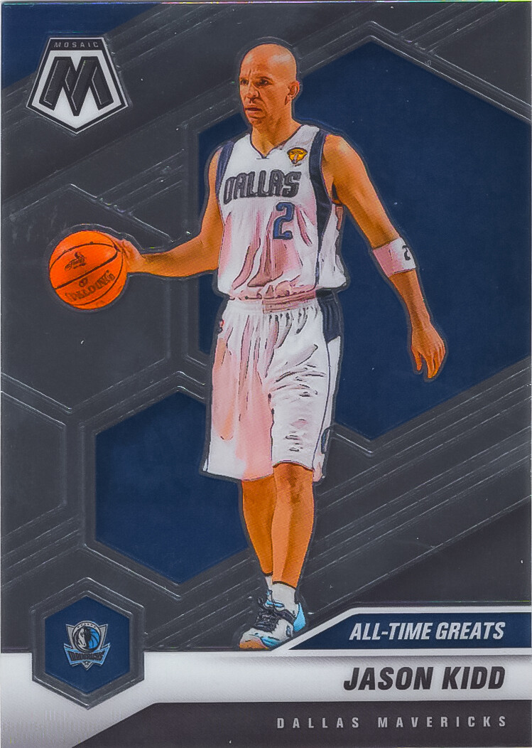 Jason Kidd 2020-21 Mosaic Basketball All-Time Greats Chrome Card #294  Mavericks | eBay