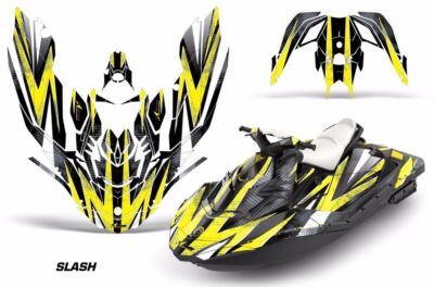 Jet Ski Grafik Aufkleber Für Sea-Doo Bombardier Zündkerze 2 Up 14-16 Slash