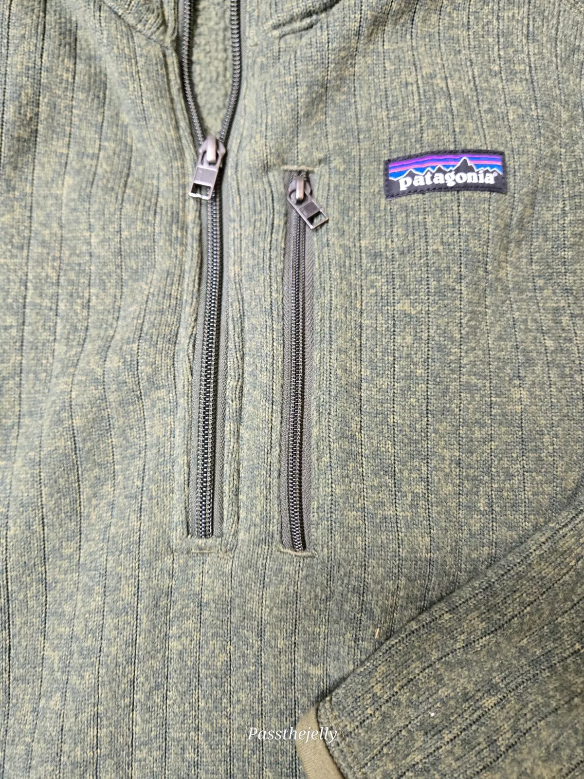 patagonia 1/4 zip fleece outdoor mountain hike jacket