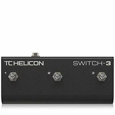 TC HELICON foot switch SWITCH-3 for TC Helicon and TC Electronic products NEW