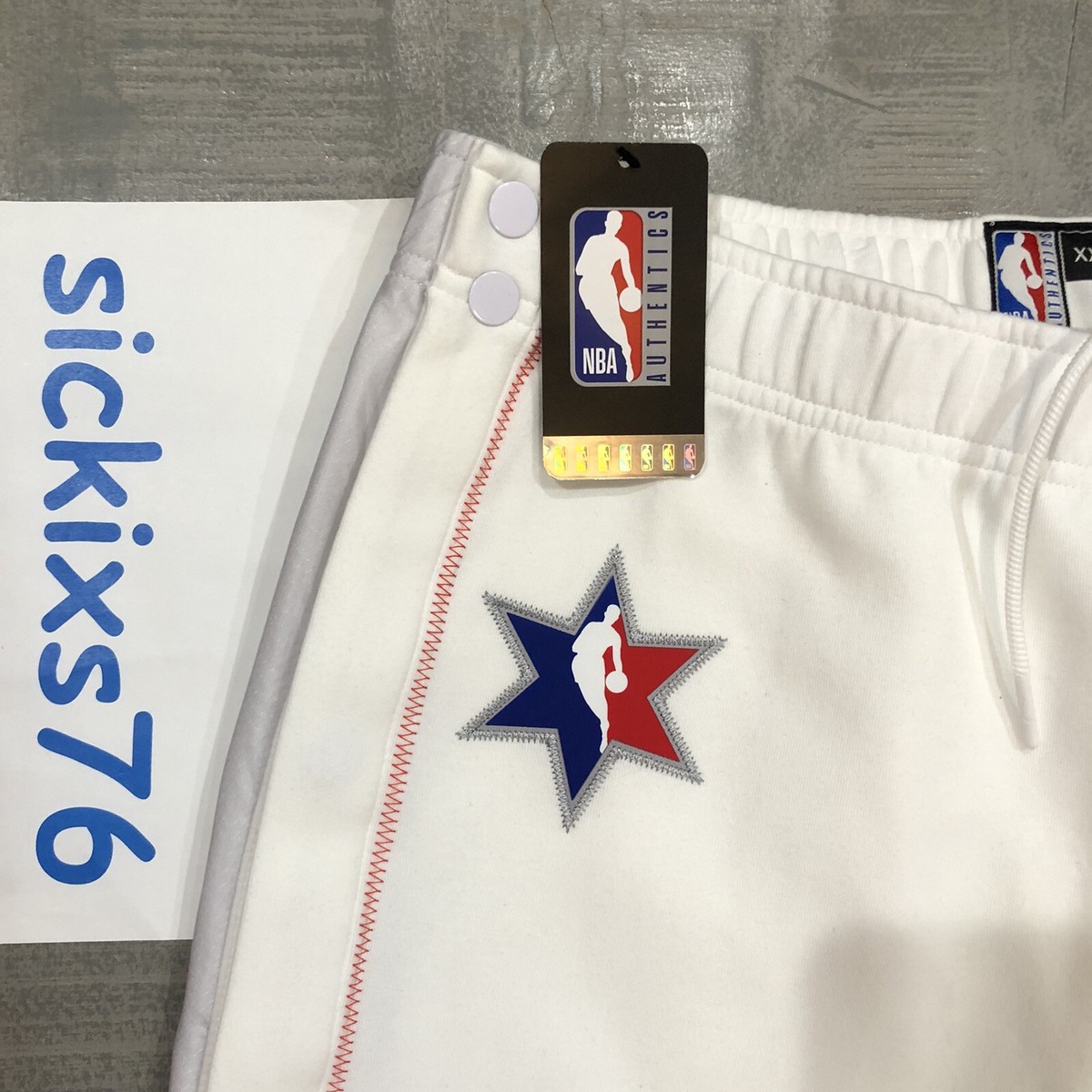 Nike Jordan NBA All-Star 2020 Game Player Issue Tearaway Pants 2XL