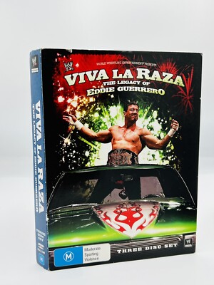 WWE Viva La Raza - Eddie Guerrero & The Rock DVD sets (3 discs