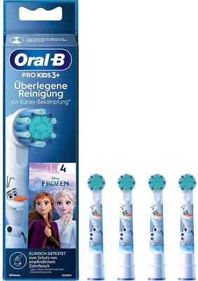 4er Pack ORAL-B Pro Kids 3+ Frozen Aufsteckbürsten Überlegene Reinigung OVP