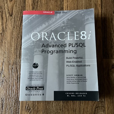 Oracle8i Advanced PL/SQL Programming by Scott Urman - No Cd-Rom