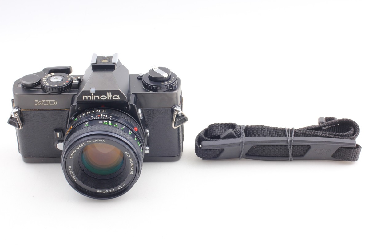 0568 MINOLTA XD MD ROKKOR 50mm F1.4 ミノルタ ロッコール 一眼