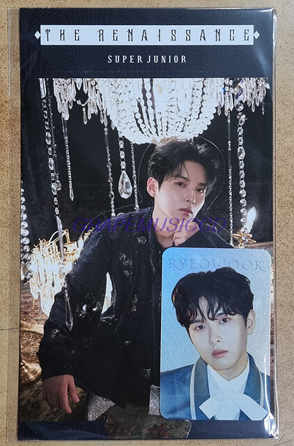 アイドル SUPER JUNIOR HOLOGRAM PHOTO CARD SET Super Junior 10th Album The Renaissance Official Hologram