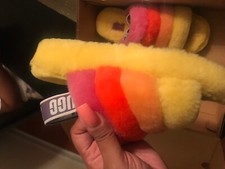 REAL womens ugg slippers size 7 excellent condition 