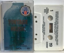 Vintage Music Collectors Series Volume 15 Cassette Tape MCA Oldies Very Good