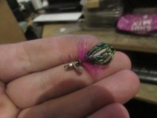 excellent rare vintage hardy alnwick halcyon fishing lure bait 1" size .....