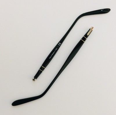 ASTE DI RICAMBIO PERSOL PO 3092 95 145 REPLACEMENT TEMPLES BLACK | eBay