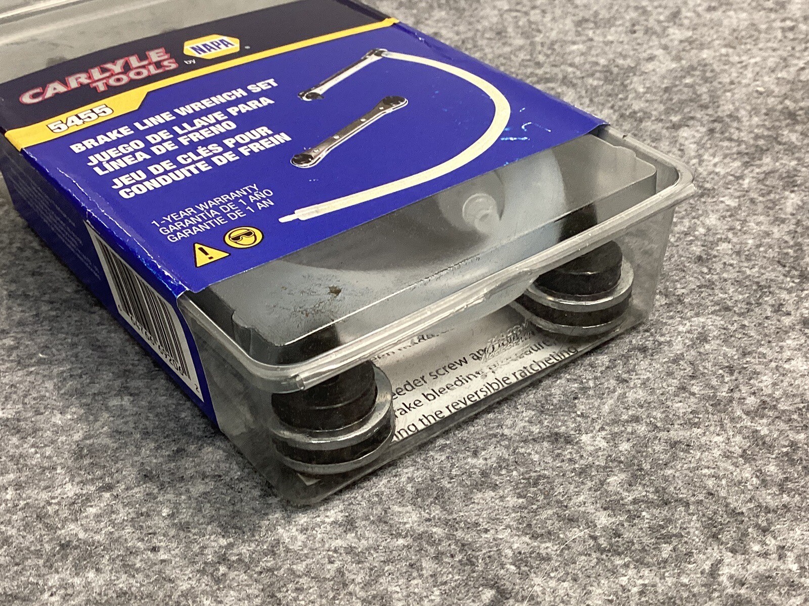 Carlyle Tools 5455 Brake Line Wrench Set (SB) for sale online eBay