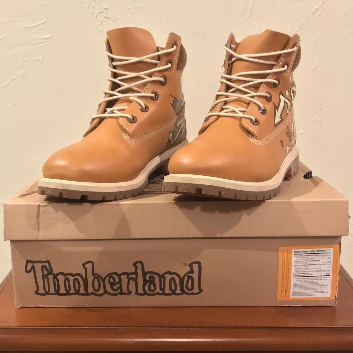 Brown and 2025 white timberlands