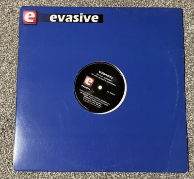 Autonomy   Autonomy Evasive Records EVA004. Tech house classic from 2000. 