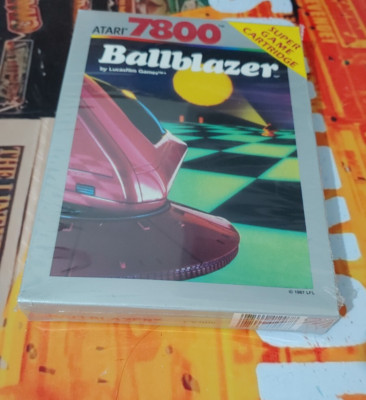 Ballblazer (1983) ATARI 7800 VCS (Modul, Box Manual) works classic 8-bit NEU