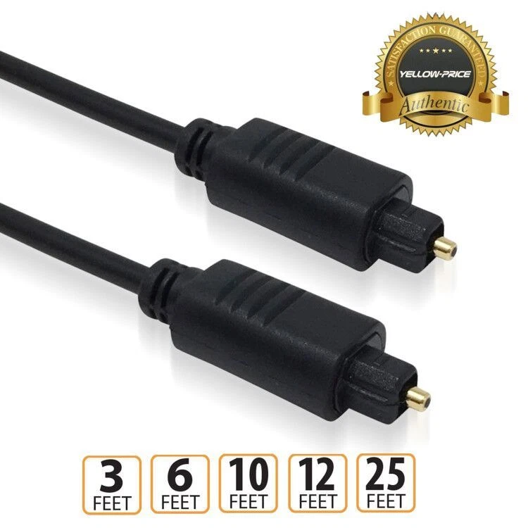 Og så videre Fritid Ikke nok Digital Optical Audio Cable Toslink Cord for Sound Bar TV PS4 Xbox Samsung  Vizio | eBay