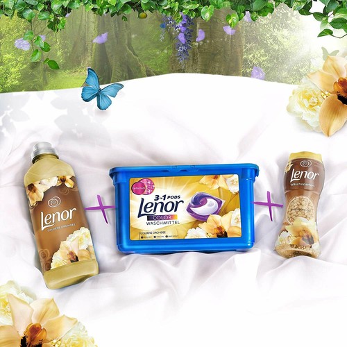 Lenor Wäscheparfüm Goldene Orchidee Wäsche Waschmaschine Waschmittel 210 g - Bild 5 von 5