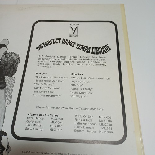 The Perfect Dance Tempo Library - Vinyl Record LP - Rock And Roll - Picture 12 of 12