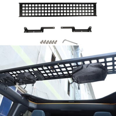 Car Roof Top Storage Molle Panel Rack Shelf Kit For Ford Bronco 2021+Accessories