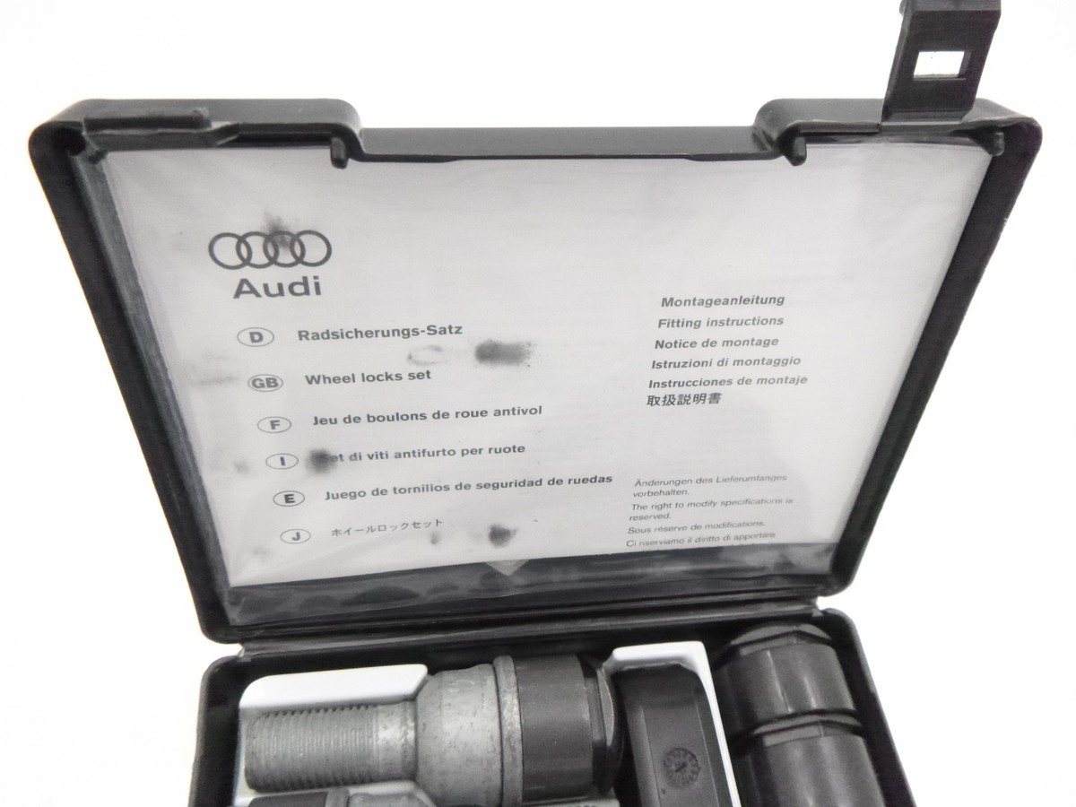 Antivol Jante Audi M14 Boulons Sécurité Roue Audi - 83A071455 - M14x1.5x45 - Antivol Jante - Pièce Origine 83a071455 M14x1.5x45