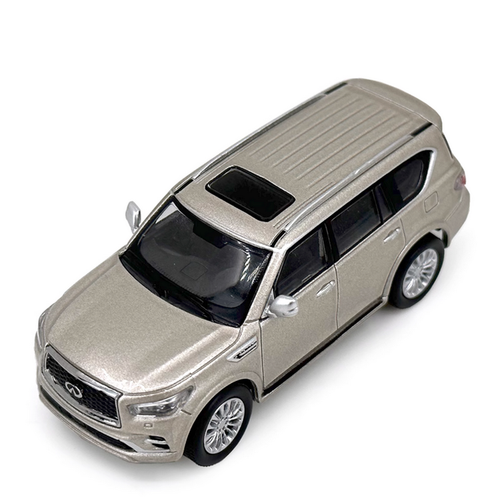 Paudi 1/64 Scale Infiniti QX80 2020 Suv Alloy Diecast Model Car 4 Colors Gifts - Picture 3 of 15