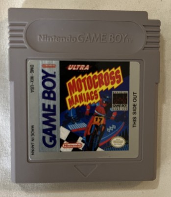 Motocross Maniacs (Nintendo Game Boy, 1989) Cartridge - Authentic