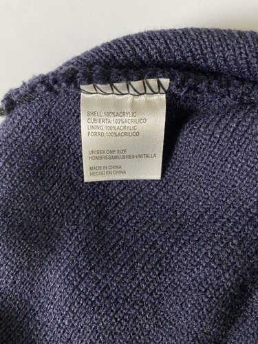Cappello con polsino Winter Essentials - a scelta - grigio scuro Lt grigio nero viola blu NUOVO - Foto 25 di 25