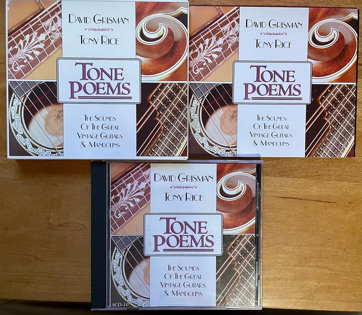 DAVID GRISMAN & TONY RICE - TONE POEMS - CD 715949101021| eBay