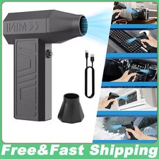 130000RPM Cordless Super Jet Dry Blower 3 Modes Adjustment Mini Fan Air Blower