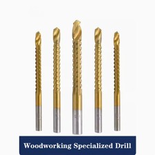 Broca giratoria masa frita diente de sierra de 3 mm 4 mm 5 mm 6 mm 8 mm especializada para carpintería