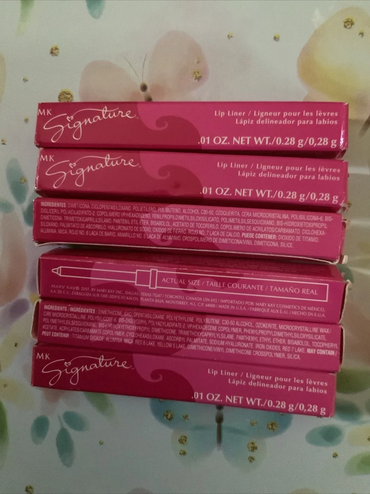 NIB Mary Kay Signature Lip Liner (Short Style) 6 Shades SALE FOR ALL 6-One Price - Image 4 of 4