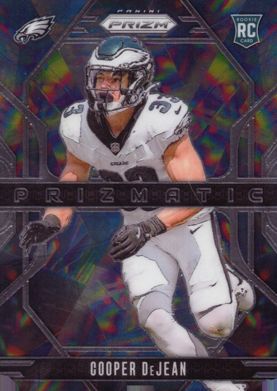 2024 Panini Prizm - Prizmatic Cooper DeJean #6 Silver Prizm (RC)
