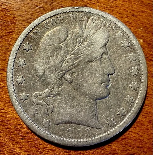 1893-O Barber Half Dollar - Semi-Key - F+-VF Pleasing Type Coin!