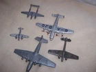 DINKY TOYS AIRCRAFT , VINTAGE PLANES , IN SUPERB CONDITION .
