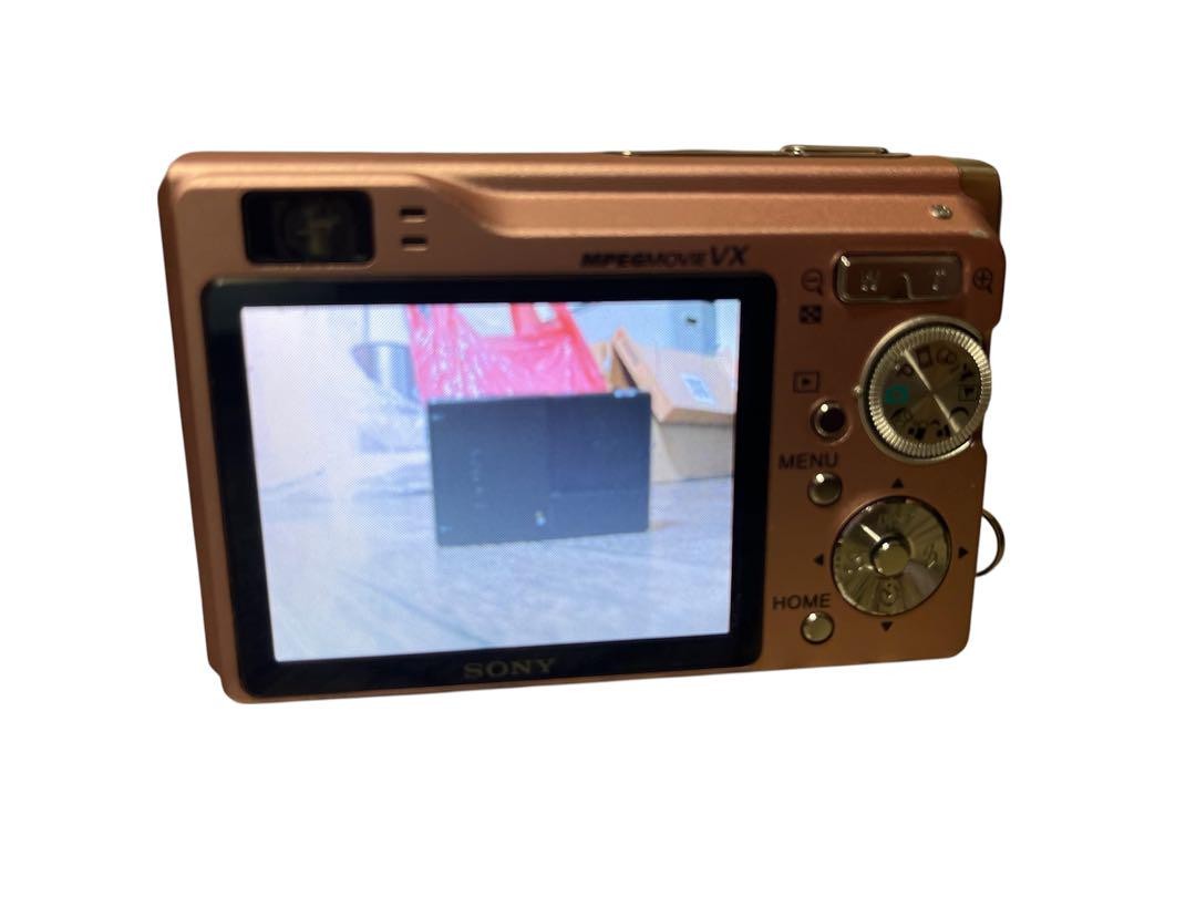 Sony Cyber-shot DSC-W80 7.2MP Digital Camera - Pink for sale
