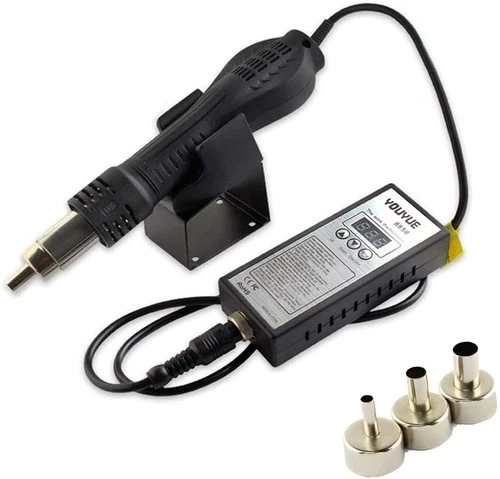 110V Hot Air Solder Blower Heat Gun Welding Tools With 3 Nozzles Hot Air Welder