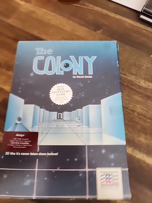 The Colony Amiga 500 2000 Video Game Rare Mindscape Game, Vintage