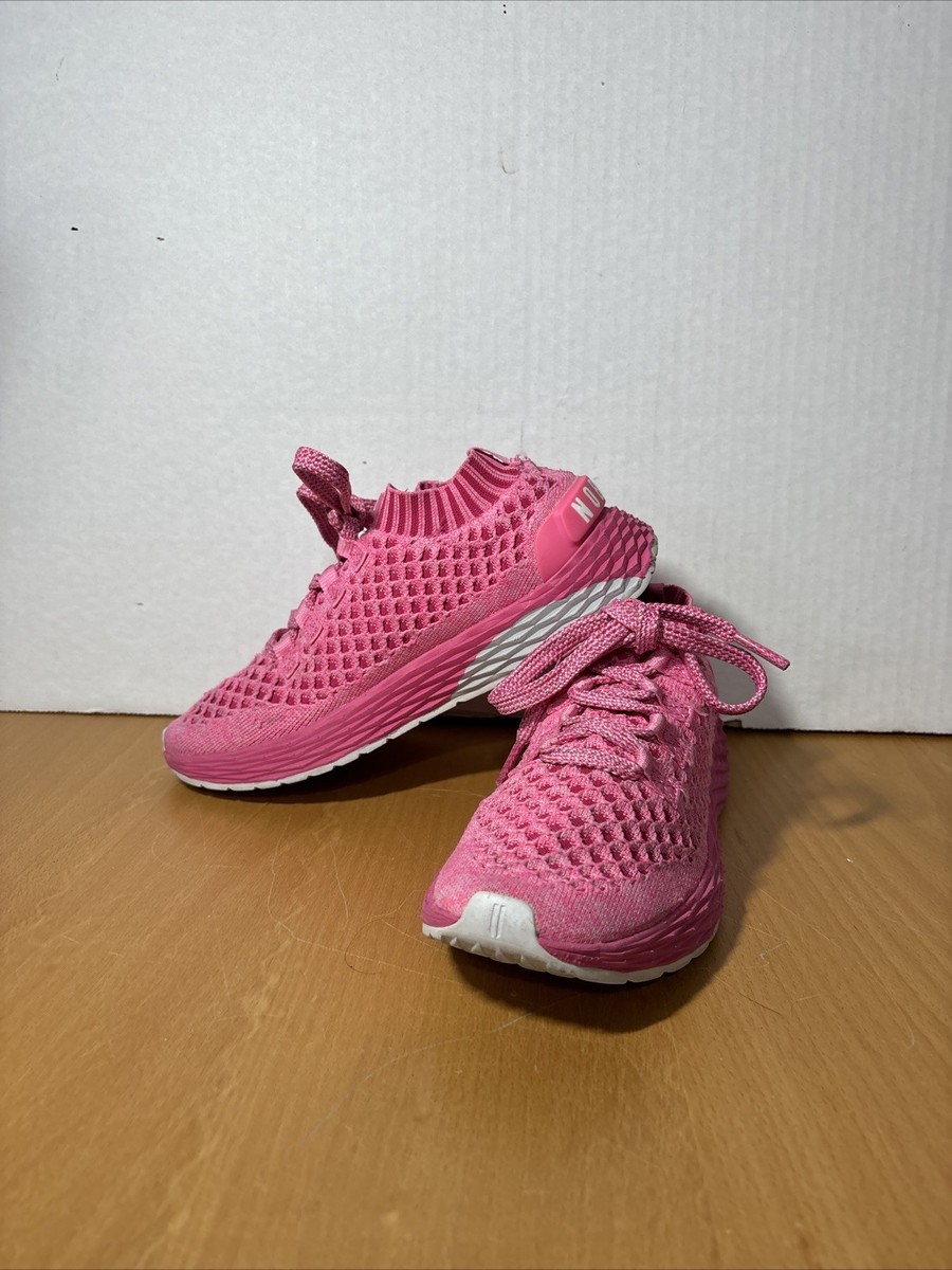Nobull Aspire Pink Knit Runner Lace Up Sneakers Shoes Women Men’s