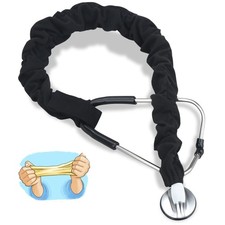 ABAMERICA Stretchy Stethoscope Cover Scrunchie, Stretchy Slim Looking Stethos...