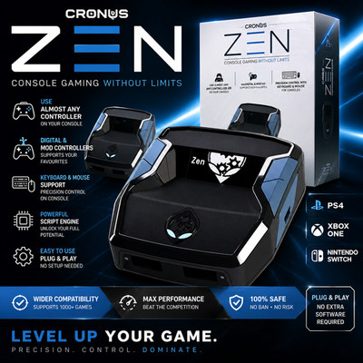 Cronus Zen  | Fertig eingerichtet | Neuwertig | OVP+Kabel Support via DC
