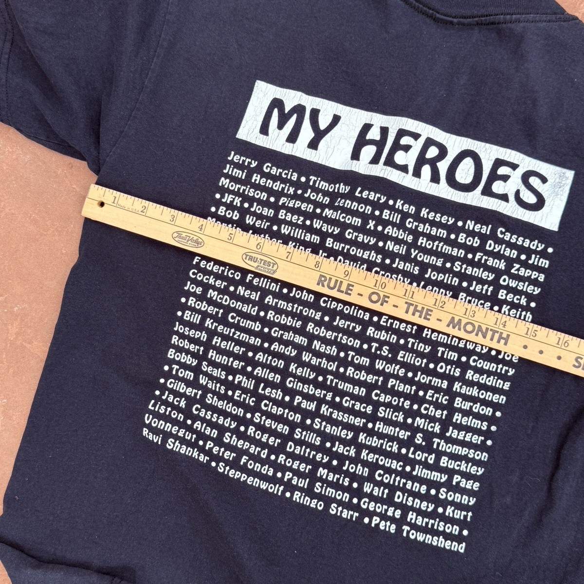 The Sixties My Heroes Grateful Dead Celebs Andy Warhol Artists Astronaut T-shirt View 5