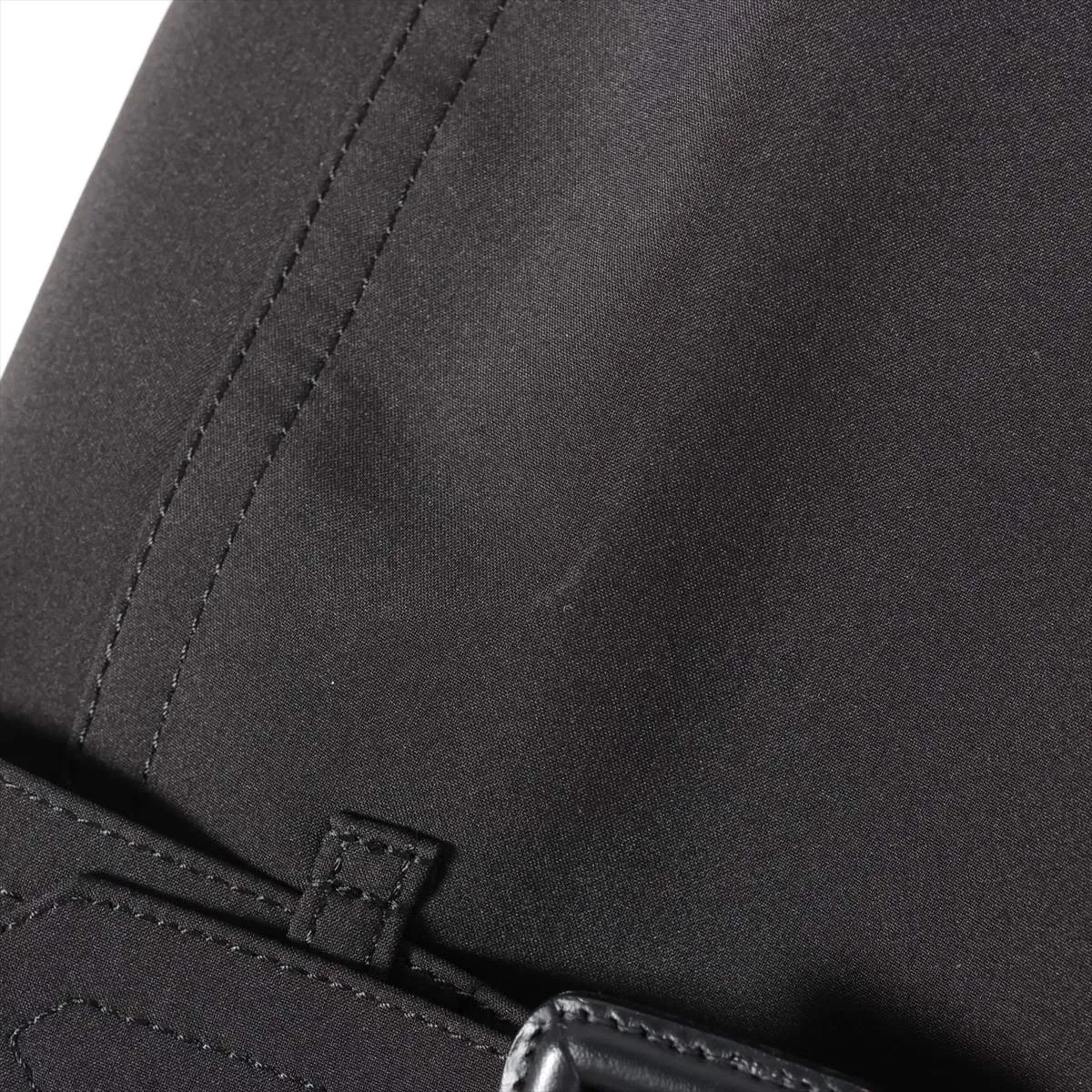 BURBERRY BLACK LABEL Polyester Trench Coat M Men's Black Lined  D1A14-803-09 col thumbnail 8