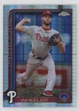 2025 Topps Chrome Prism Refractor Zack Wheeler #189 1ta7