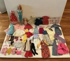 Vtg Lot Barbie Doll, Clothes, Accessories, Heart Family Stickers, Jody Ideal