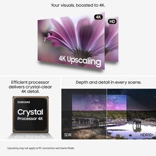 Samsung Crystal UHD 55 Inch UE55U7000FKXXU LED 4K UHD Tizen TV GRADE B