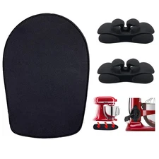 Mixer Slider Mat for Kitchen aid Stand Mixer With 2 Black Mixer Accessories,K...